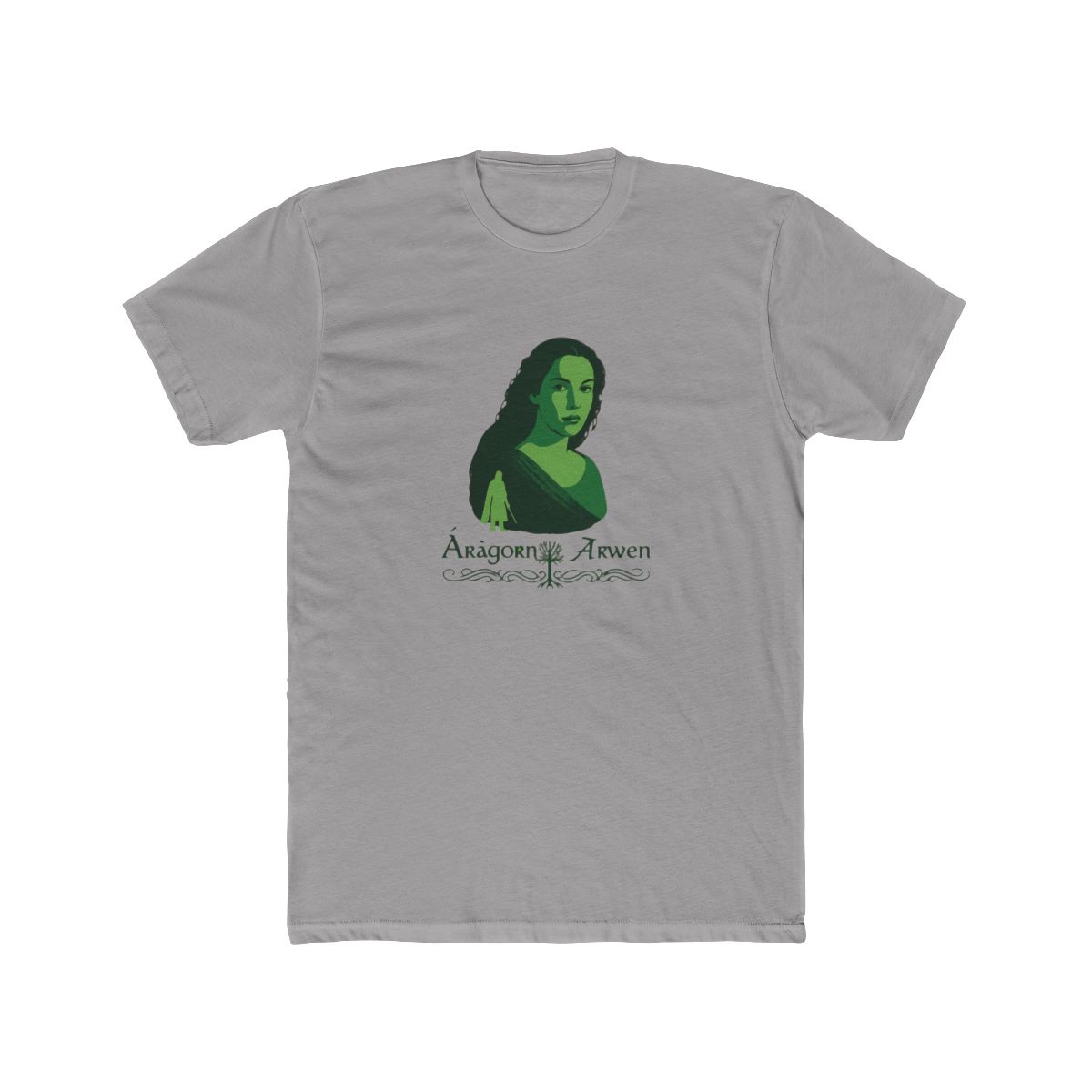 The Lord of the Rings ™ Comfort Colors T-shirt, ARAGORN ™ & ARWEN ™ - Official t-shirts merchandise