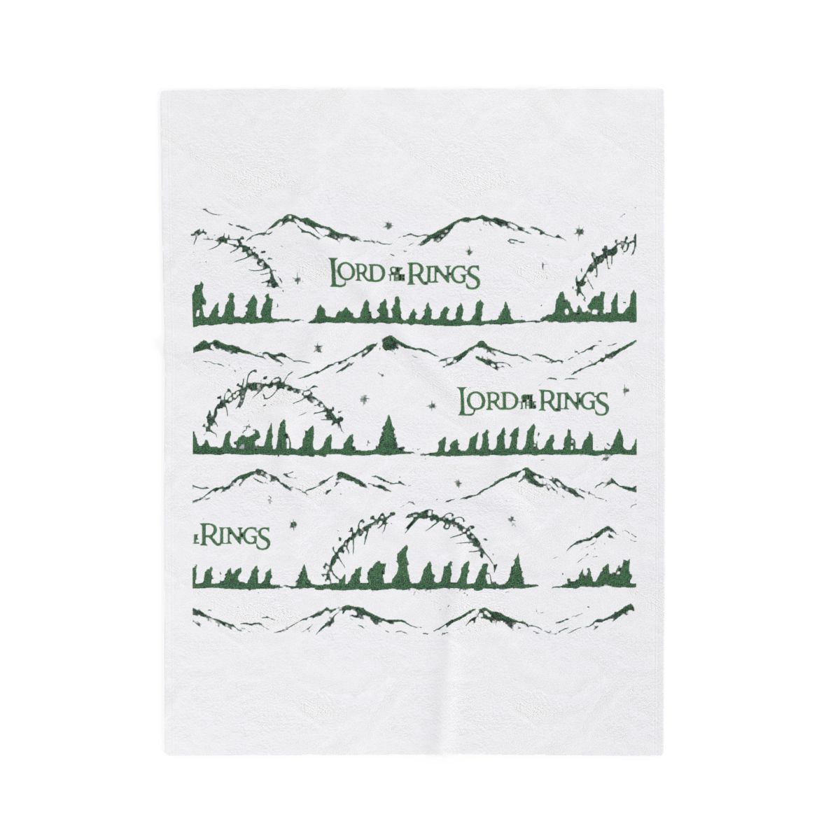 The Lord of the Rings ™ Sherpa Blanket, Middle-earth ™ - Official Creator merchandise