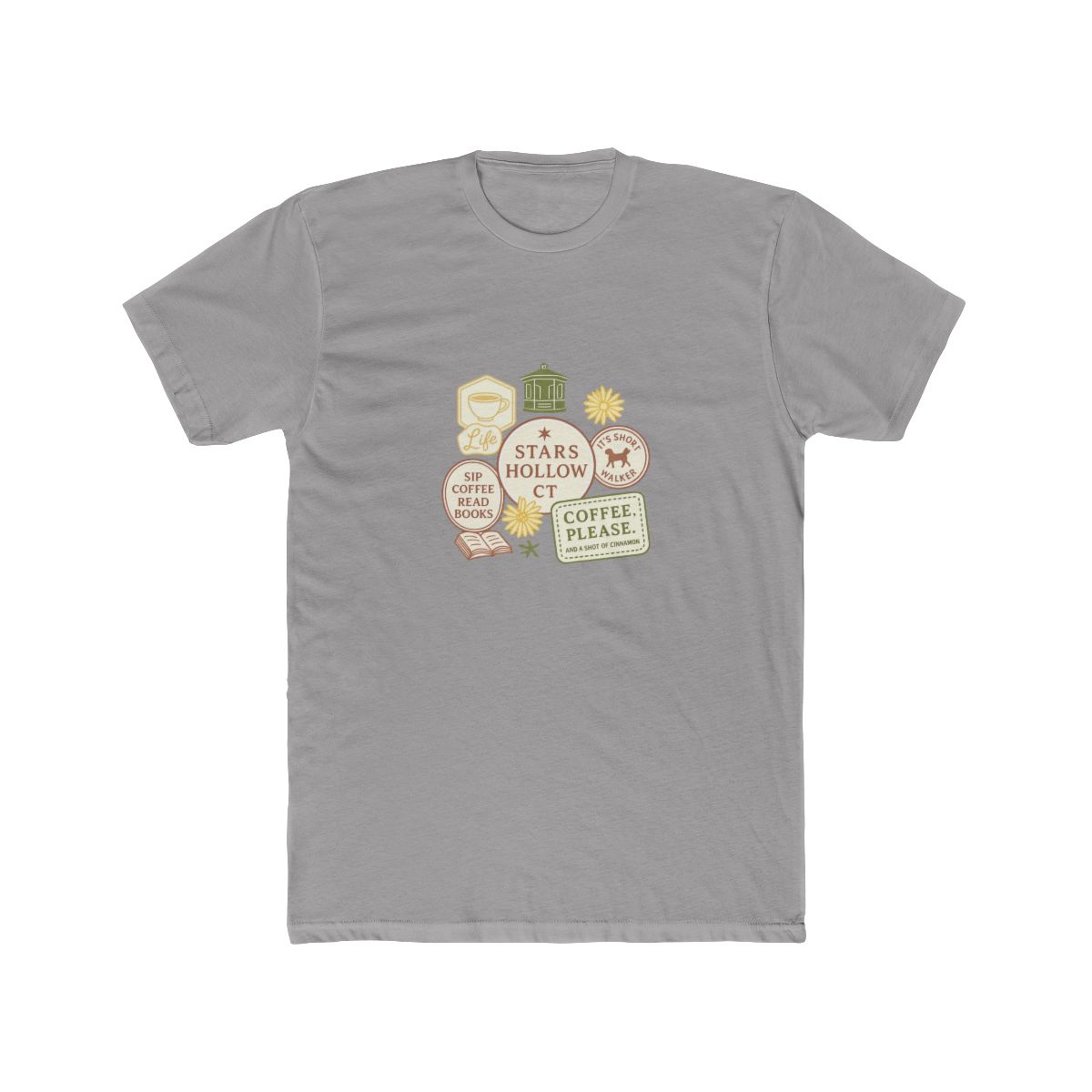 Gilmore Girls Micro Rib Raglan Baby Tee Stars Hollow CT - Official t-shirts merchandise