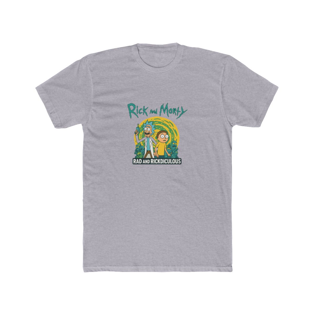 Rick and Morty "Rick and Morty." Unisex Tee - alternate angle 4, merchandise