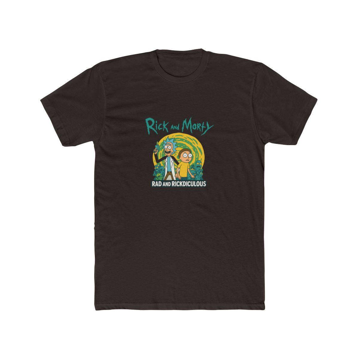 Rick and Morty "Rick and Morty." Unisex Tee - alternate angle 3, merchandise
