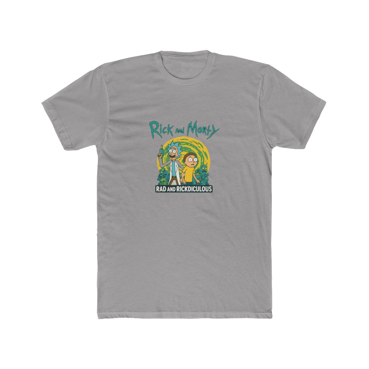Rickandmorty Rick and Morty. Red and T-shirt - Official t-shirts merchandise
