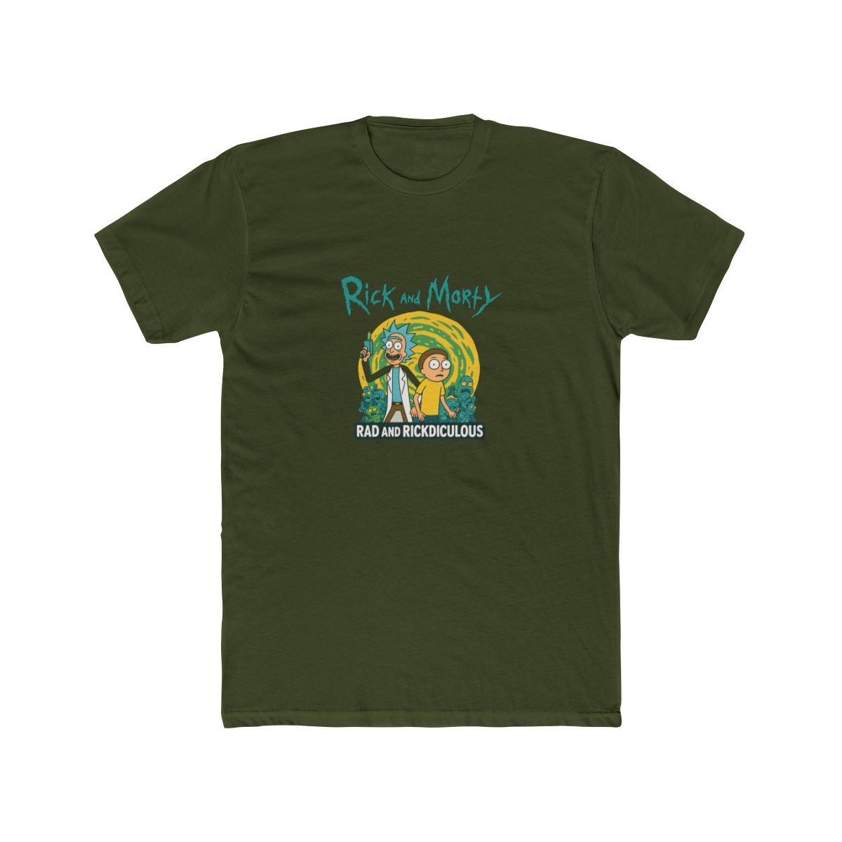 Rick and Morty "Rick and Morty." Unisex Tee - alternate angle 5, merchandise