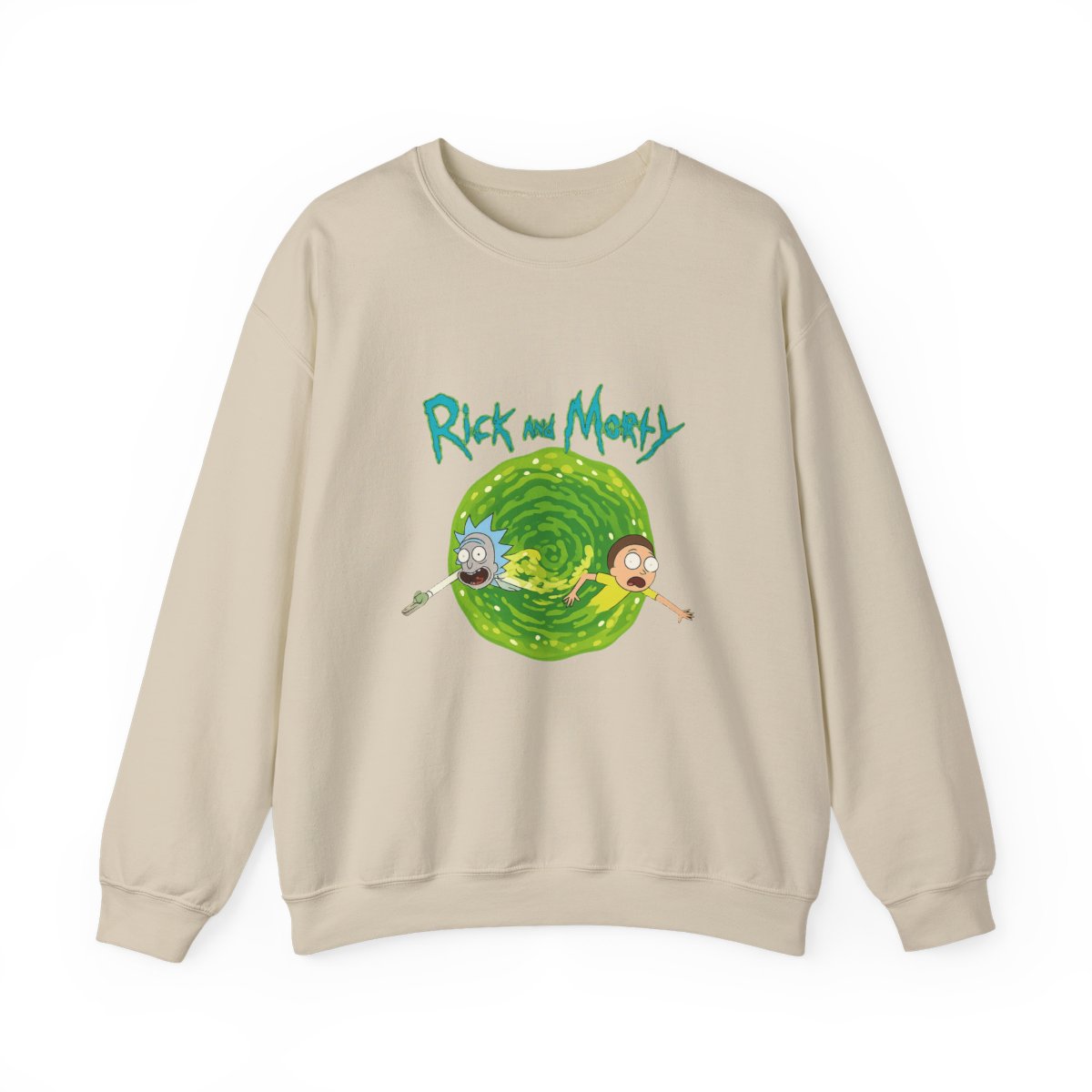 Rick and Morty Crewneck - alternate angle 4, merchandise
