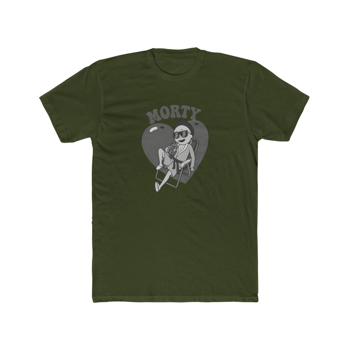 Rick And Morty Heart Morty Boyfriend Fit Girls T Shirt - alternate angle 4, merchandise