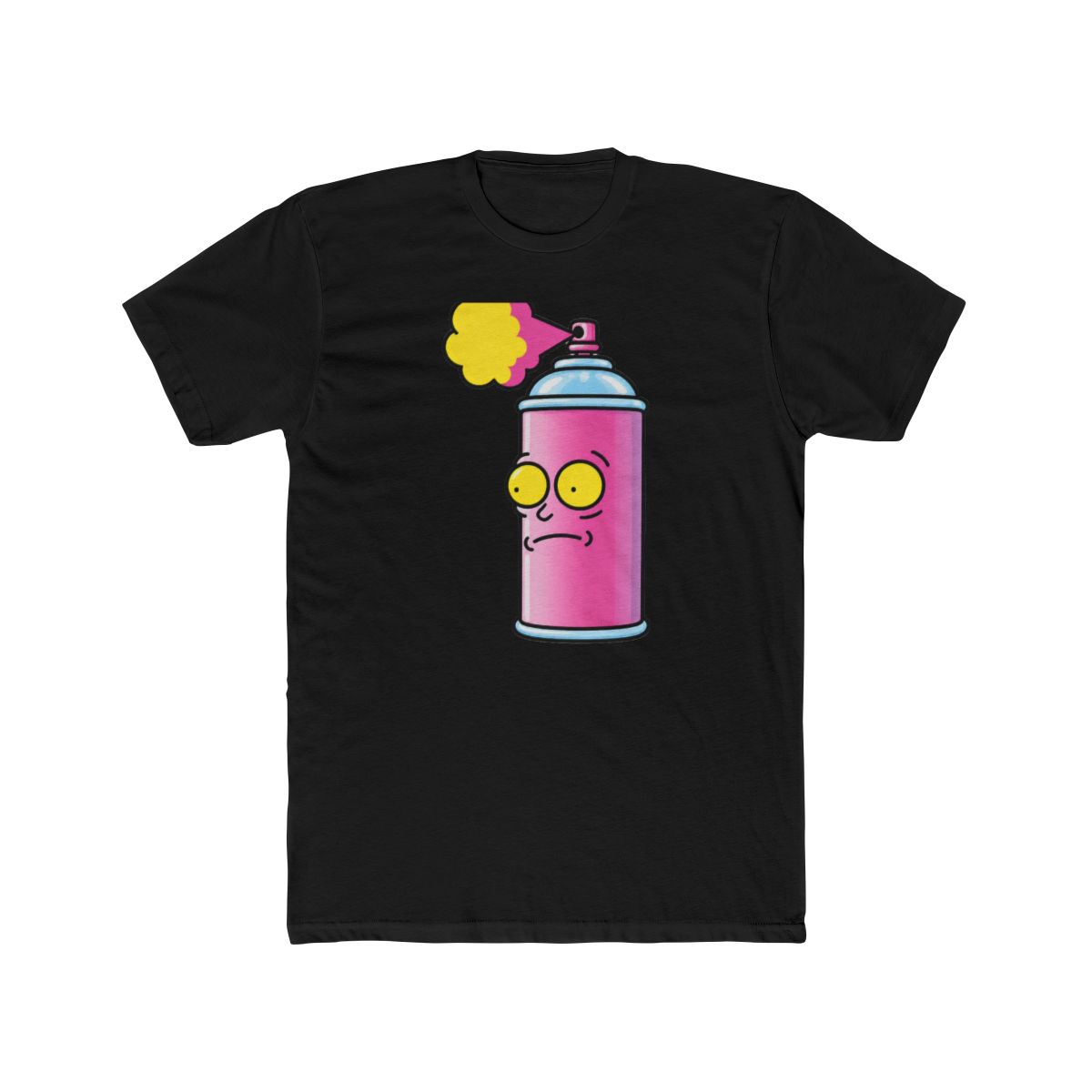 Rick And Morty Spray Can Morty T Shirt - alternate angle 5, merchandise