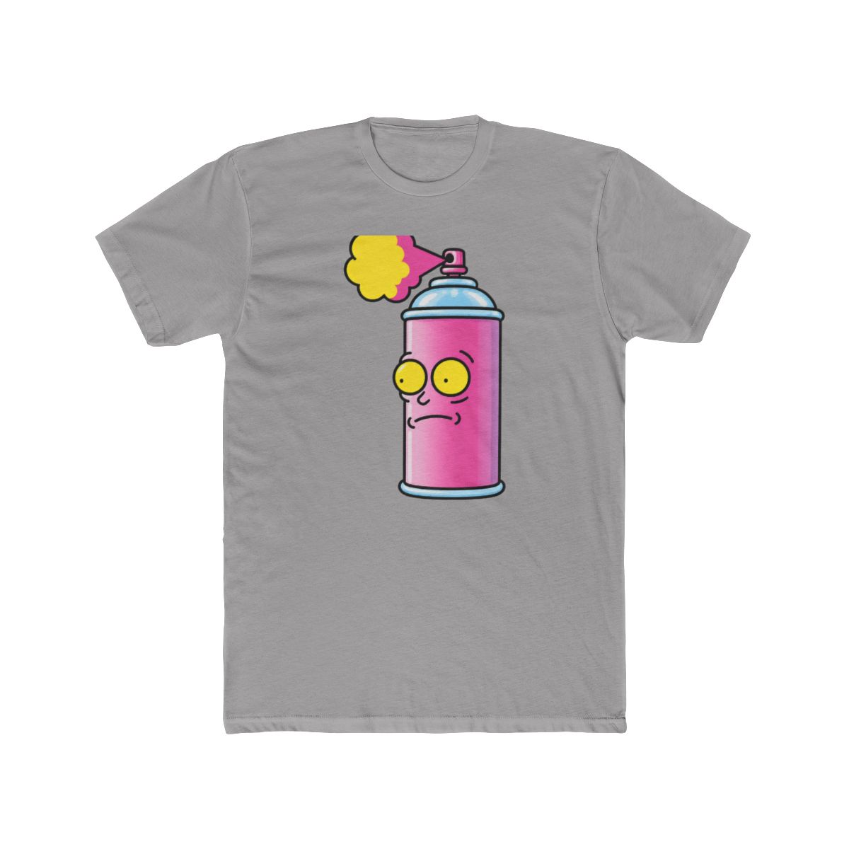 Rick And Morty Spray Can Morty T Shirt - alternate angle 3, merchandise