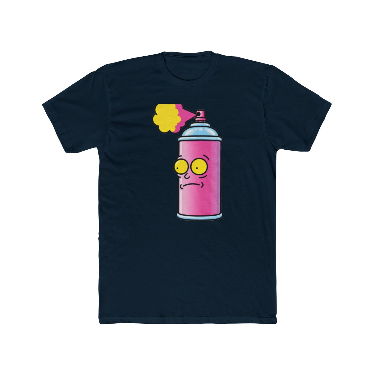 Rick And Morty Spray Can Morty T Shirt - alternate angle 2, merchandise