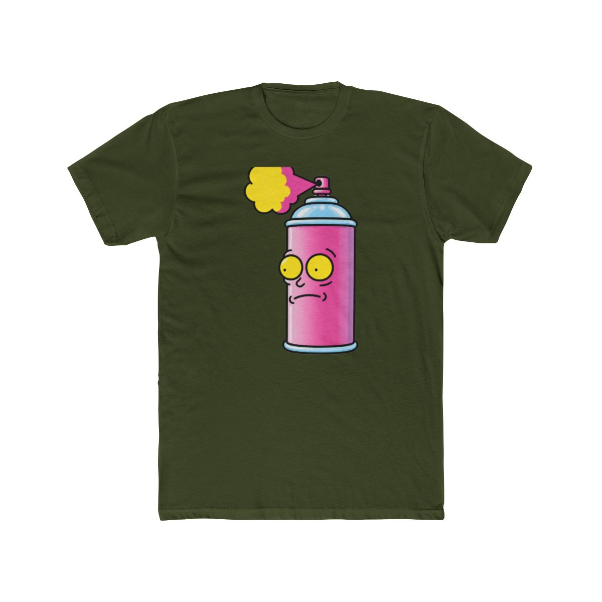 Rick And Morty Spray Can Morty T Shirt - Official T-Shirts merchandise