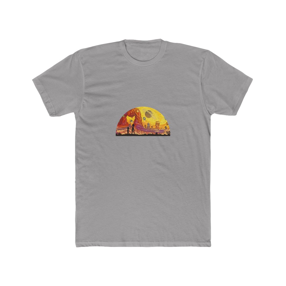 Quick View for Rick And Morty Walking On A Planet T Shirt - Official t-shirts merchandise