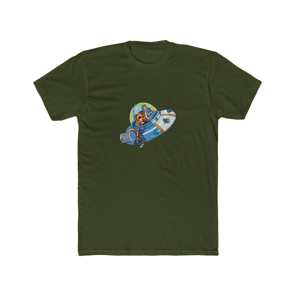 Rick And Morty UFO T Shirt - alternate angle 4, merchandise