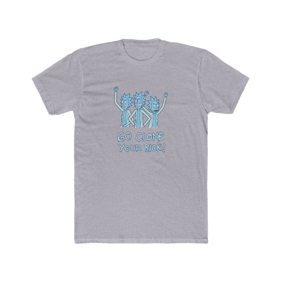 Rick And Morty Hologram Rick Clones T Shirt - alternate angle 3, merchandise