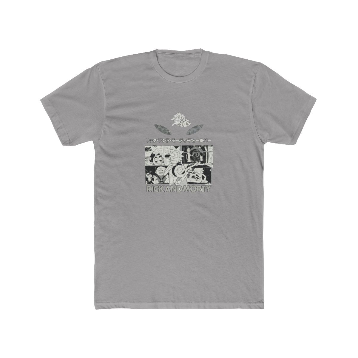 Quick View for Rick And Morty Portal Panels Mineral Wash T Shirt - Official t-shirts merchandise