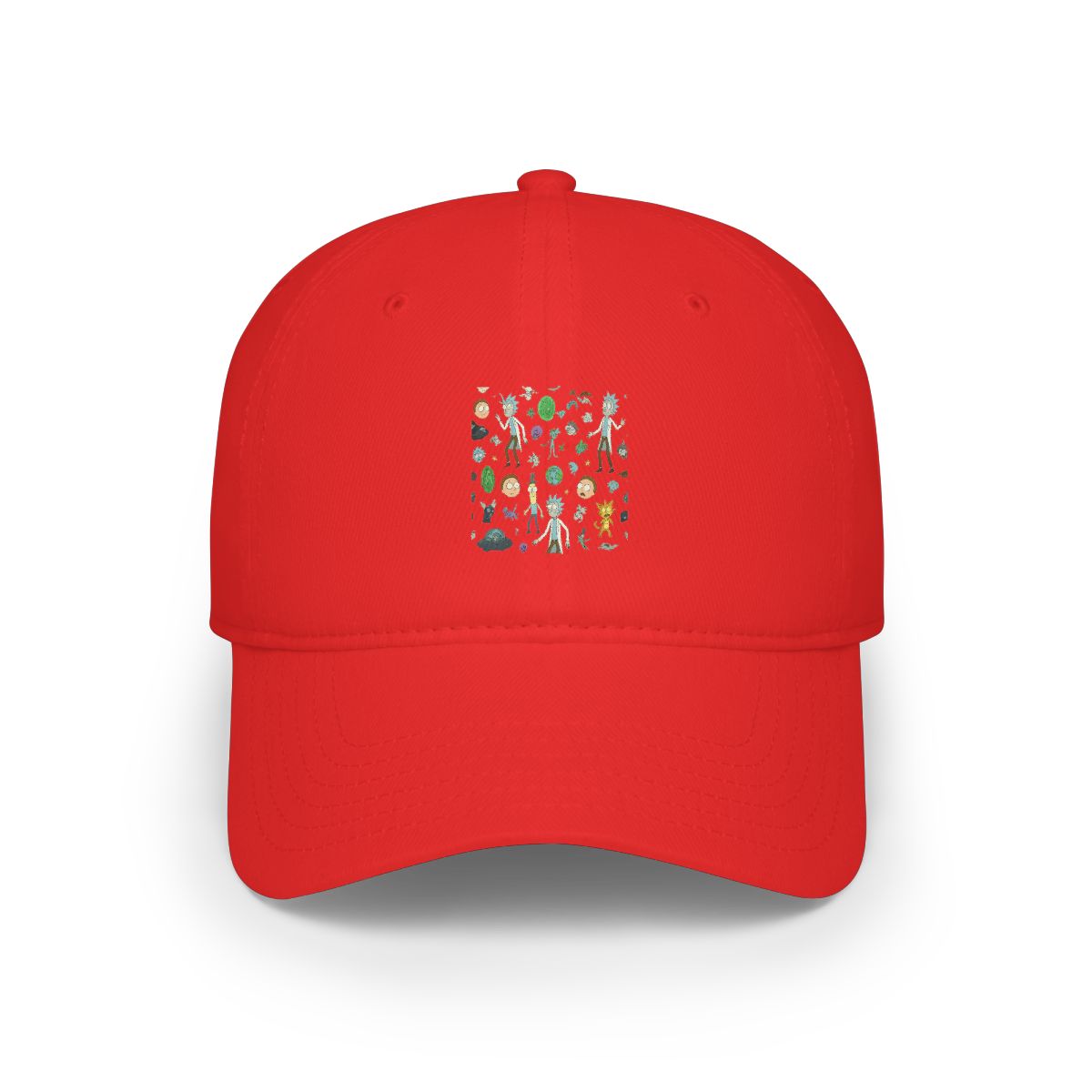 Rick and Morty Cartoon Print Scrub Hat - Official hats merchandise