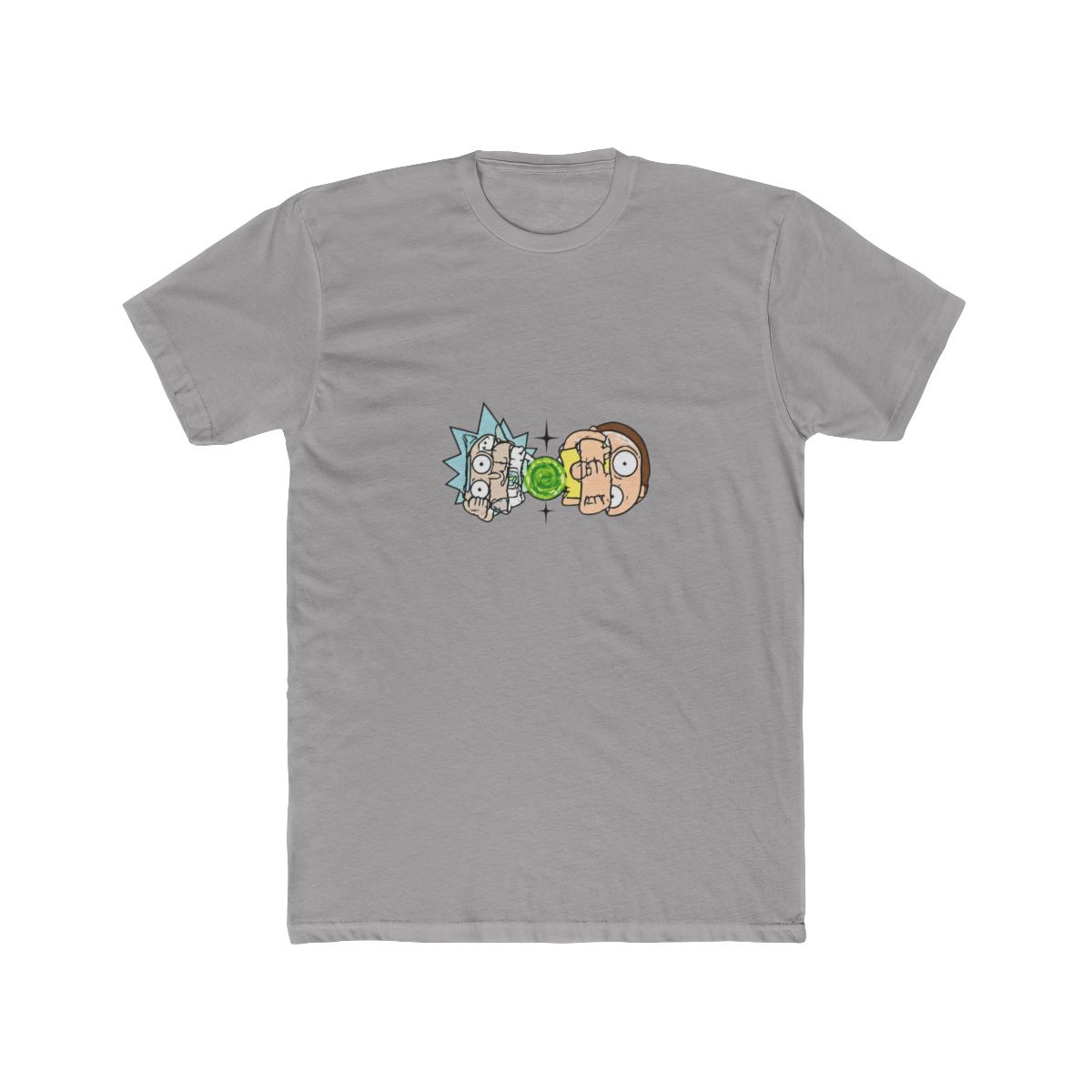 Quick View for Rick and Morty Split Planet Big & Tall T Shirt - Official t-shirts merchandise