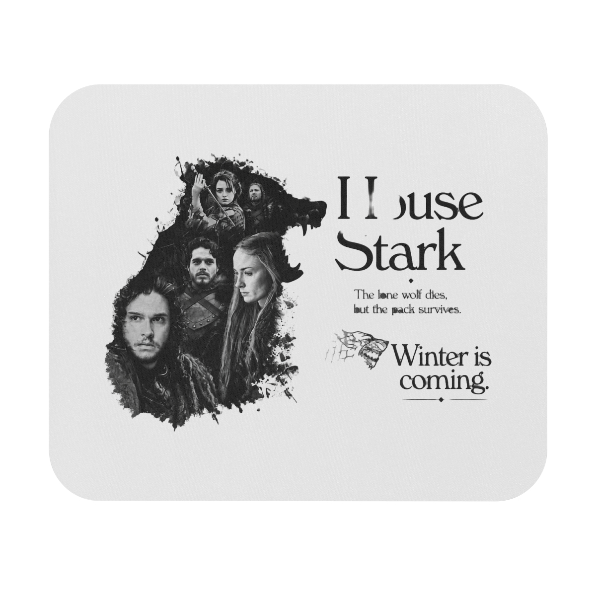 Game of Thrones House Stark Gaming Desk Accessories - Official Creator merchandise