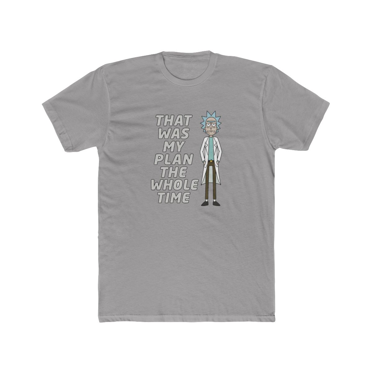 Quick View for Rick And Morty Rick's Plan T Shirt - Official t-shirts merchandise