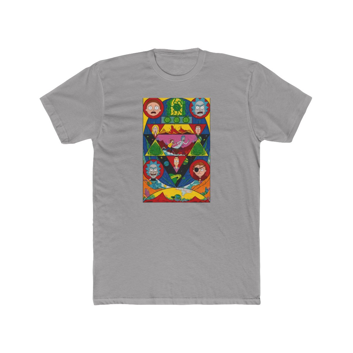 Quick View for Rick And Morty Abstract T-Shirt - Official t-shirts merchandise