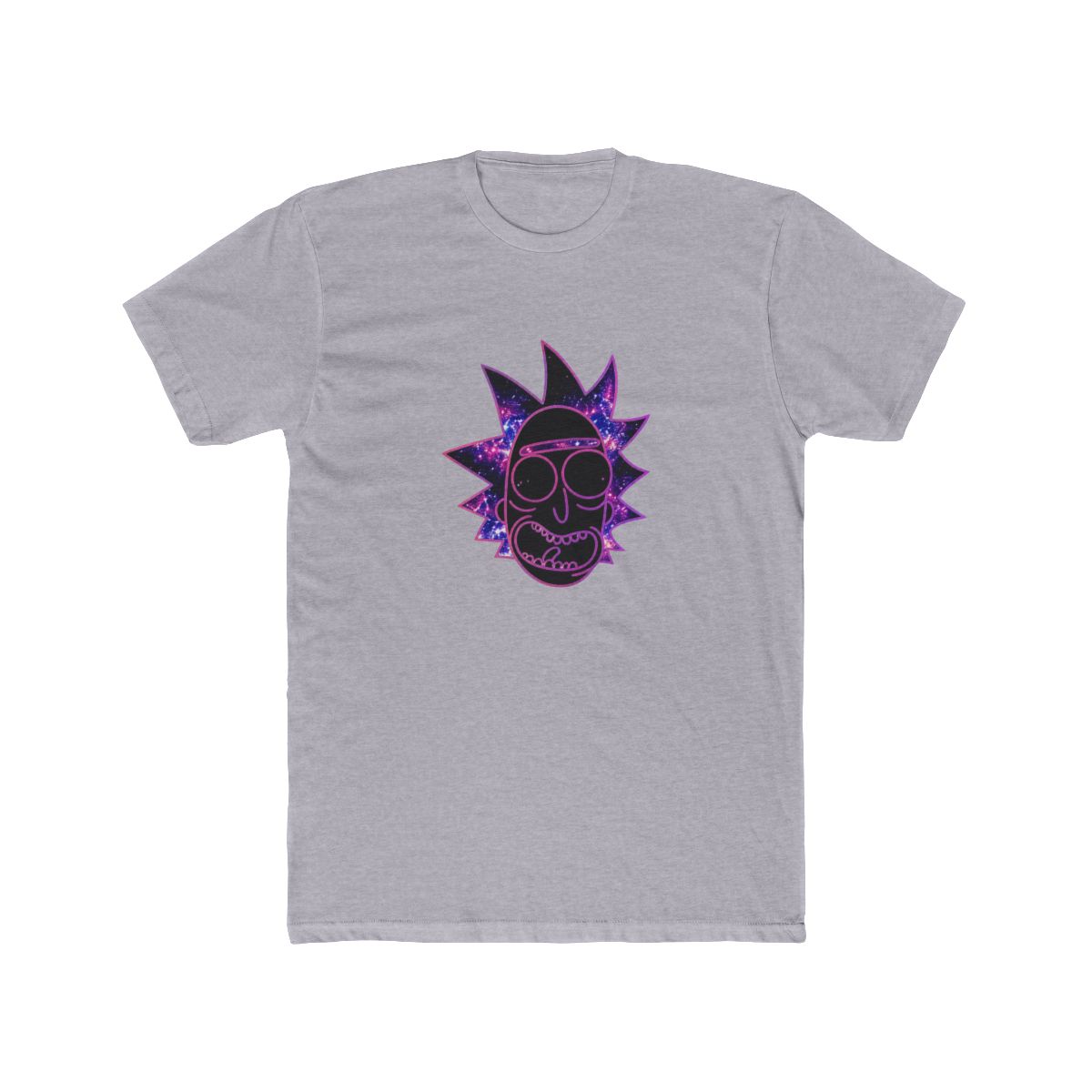 Rick and Morty Galactic Rick Big & Tall T Shirt - alternate angle 3, merchandise