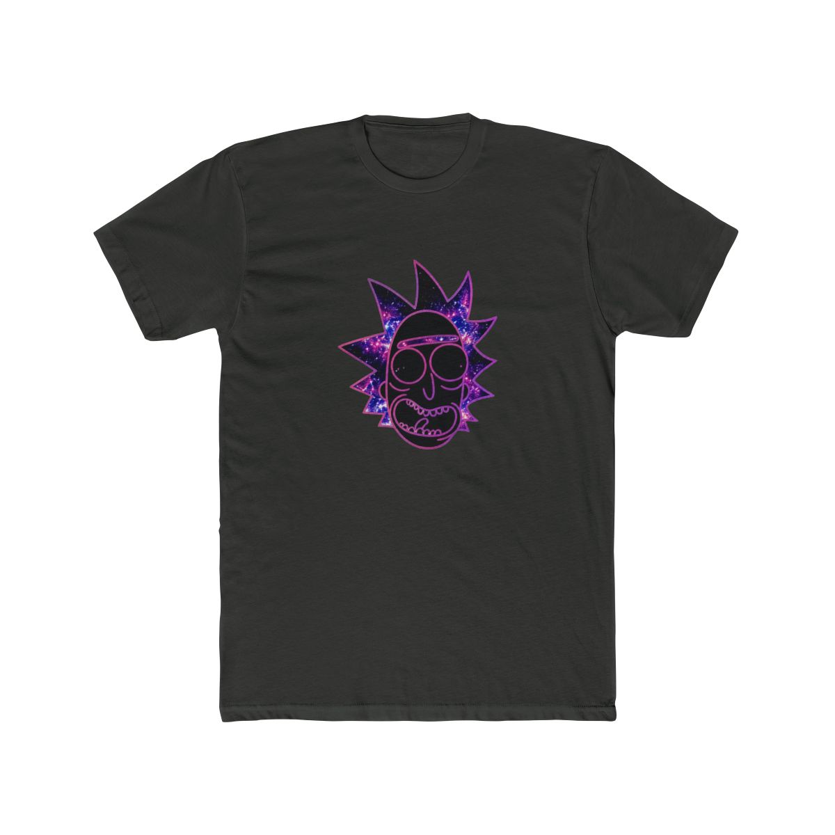 Rick and Morty Galactic Rick Big & Tall T Shirt - alternate angle 5, merchandise
