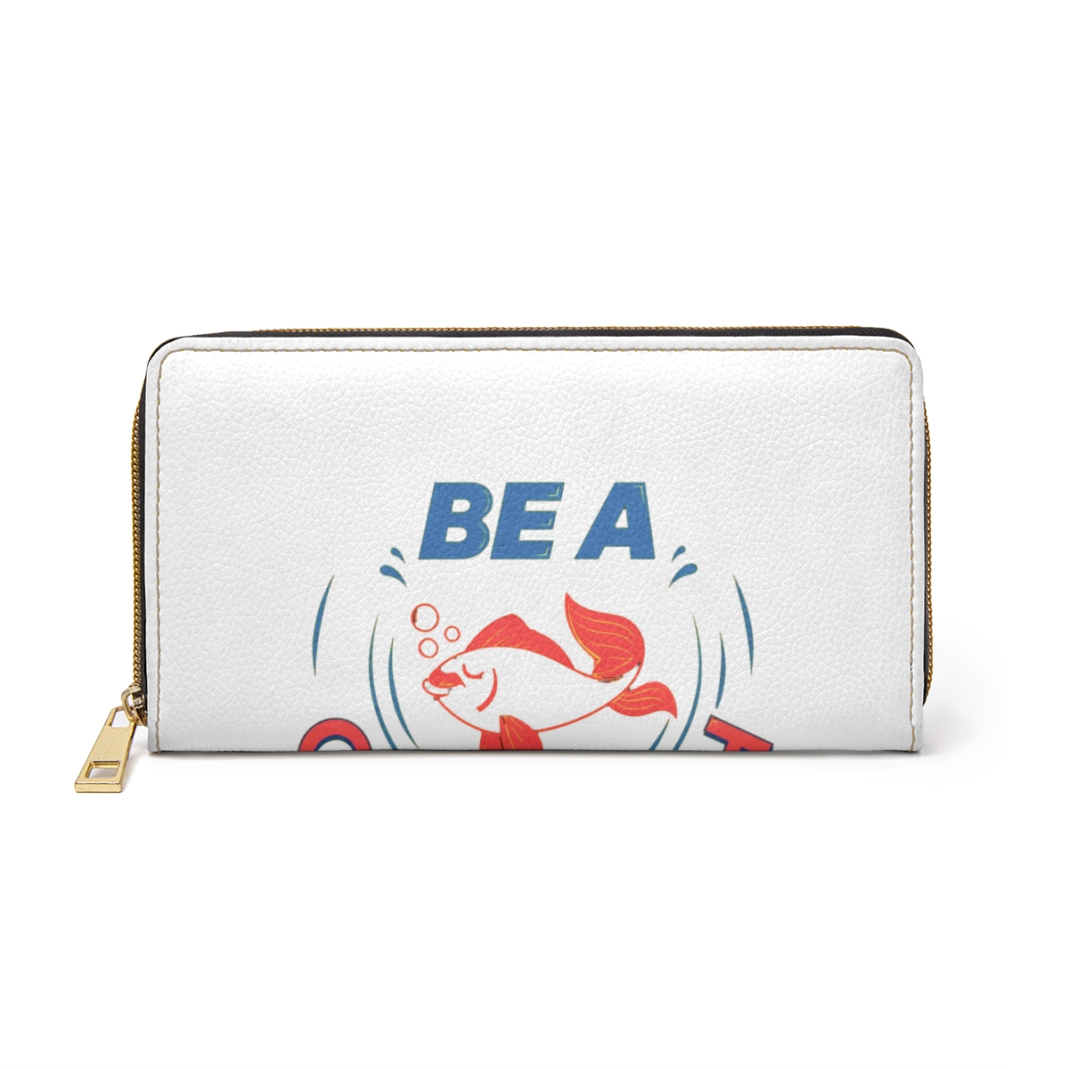 Ted Lasso Be a Goldfish Zip-Around Wallet | Rick and Morty - Official TV Show merchandise