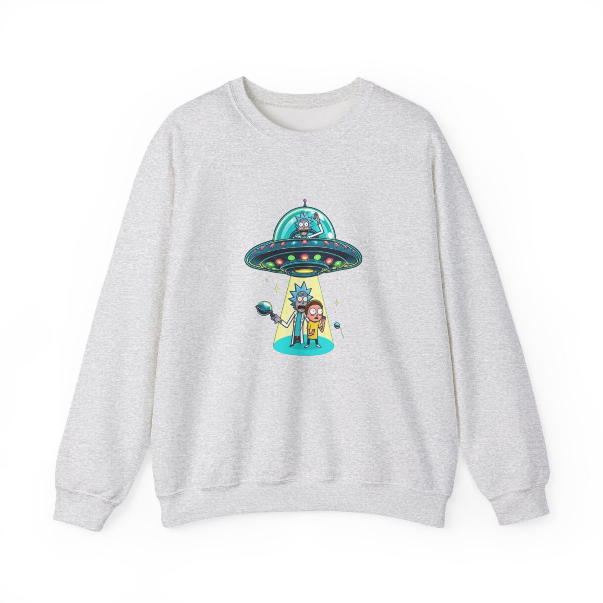 Rick And Morty In Ufo Best Love T-Shirts - alternate angle 2, merchandise
