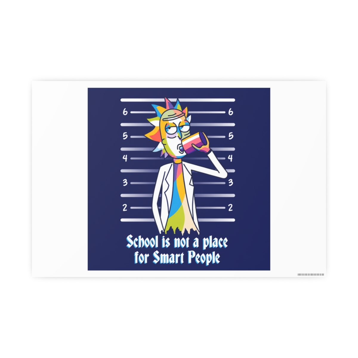 Rick Sanchez Quotes Canvas | Rick and Morty - alternate angle 3, merchandise
