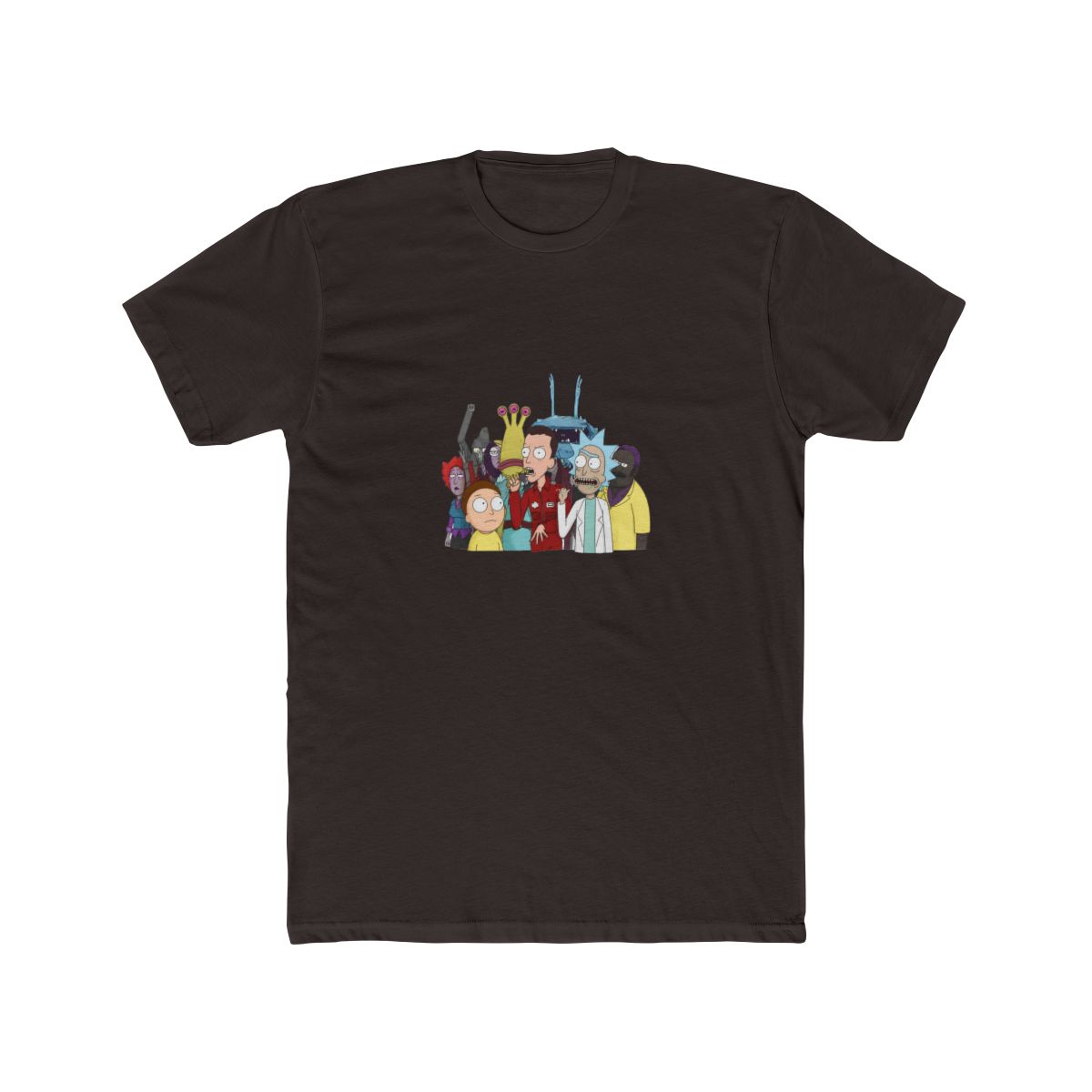 Rick And Morty Logic Mash-Up T Shirt - alternate angle 2, merchandise