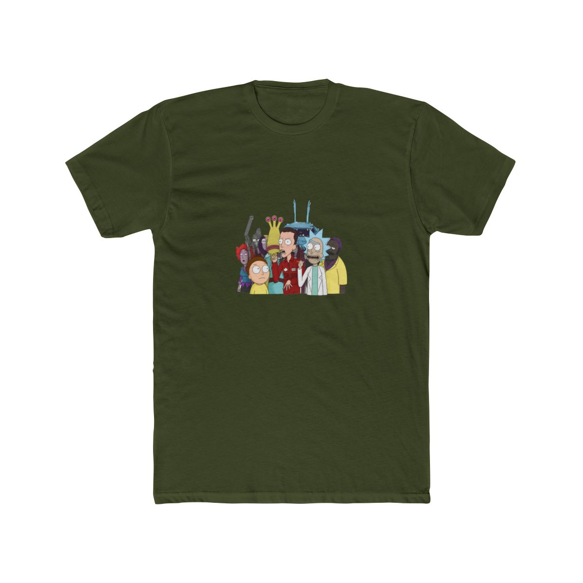 Rick And Morty Logic Mash-Up T Shirt - alternate angle 4, merchandise