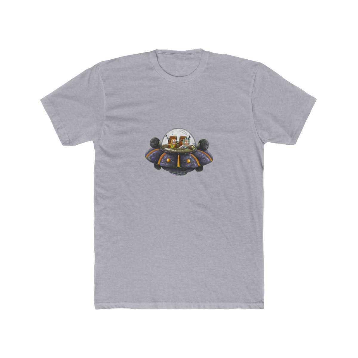 Rick and Morty - Space Cruiser T Shirt black | Elbenwald - alternate angle 3, merchandise