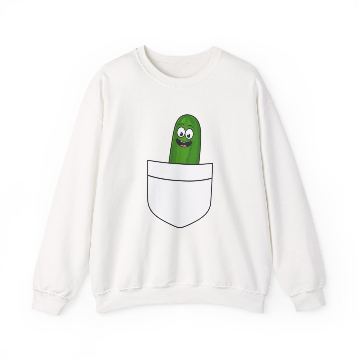 Funny Cucumber In Your Pocket Crewneck - Official sweatshirts merchandise