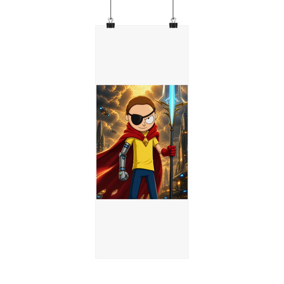 Rick and Morty Evil Morty Poster - alternate angle 2, merchandise