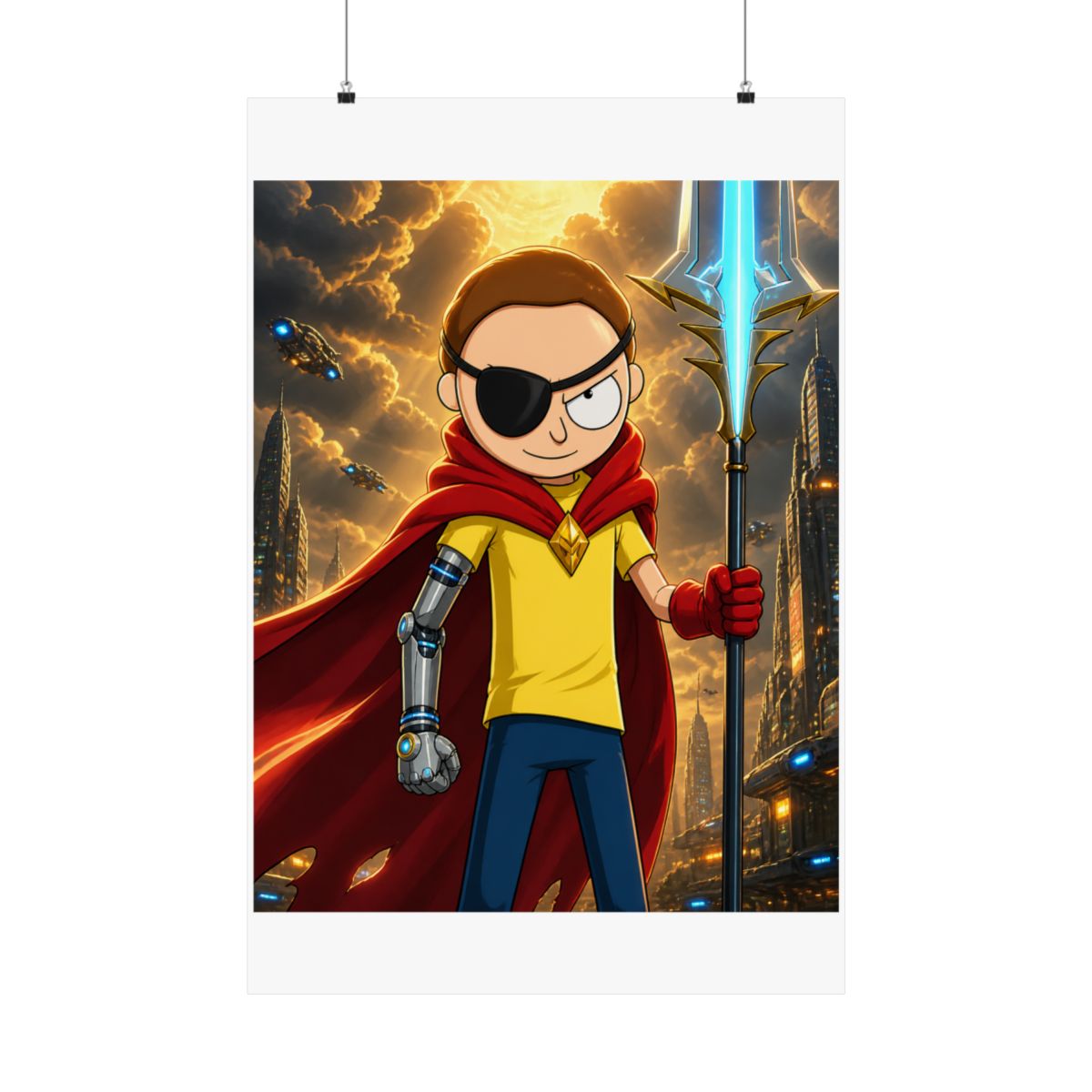 Rick and Morty Evil Morty Poster