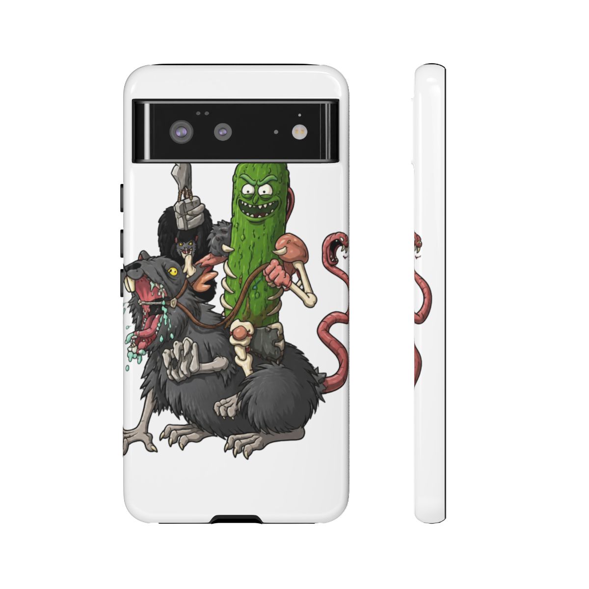 Summer Rick and Morty Cosmic Glow Phone Case