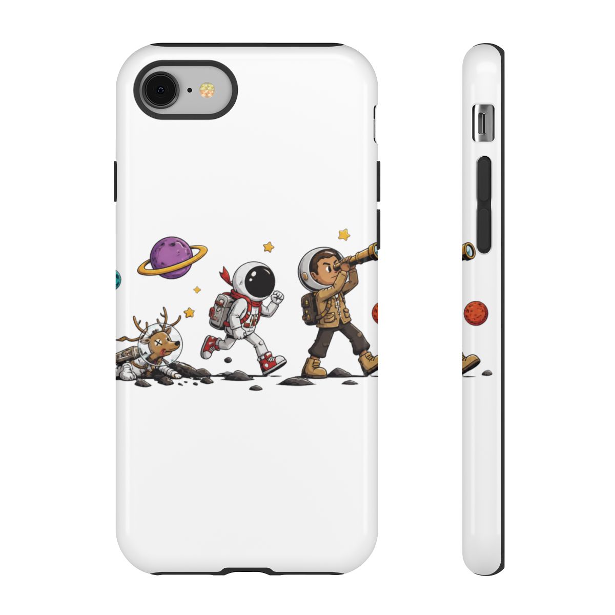 Summer Rick and Morty Galactic Vibe Phone Case - Official phone-cases merchandise