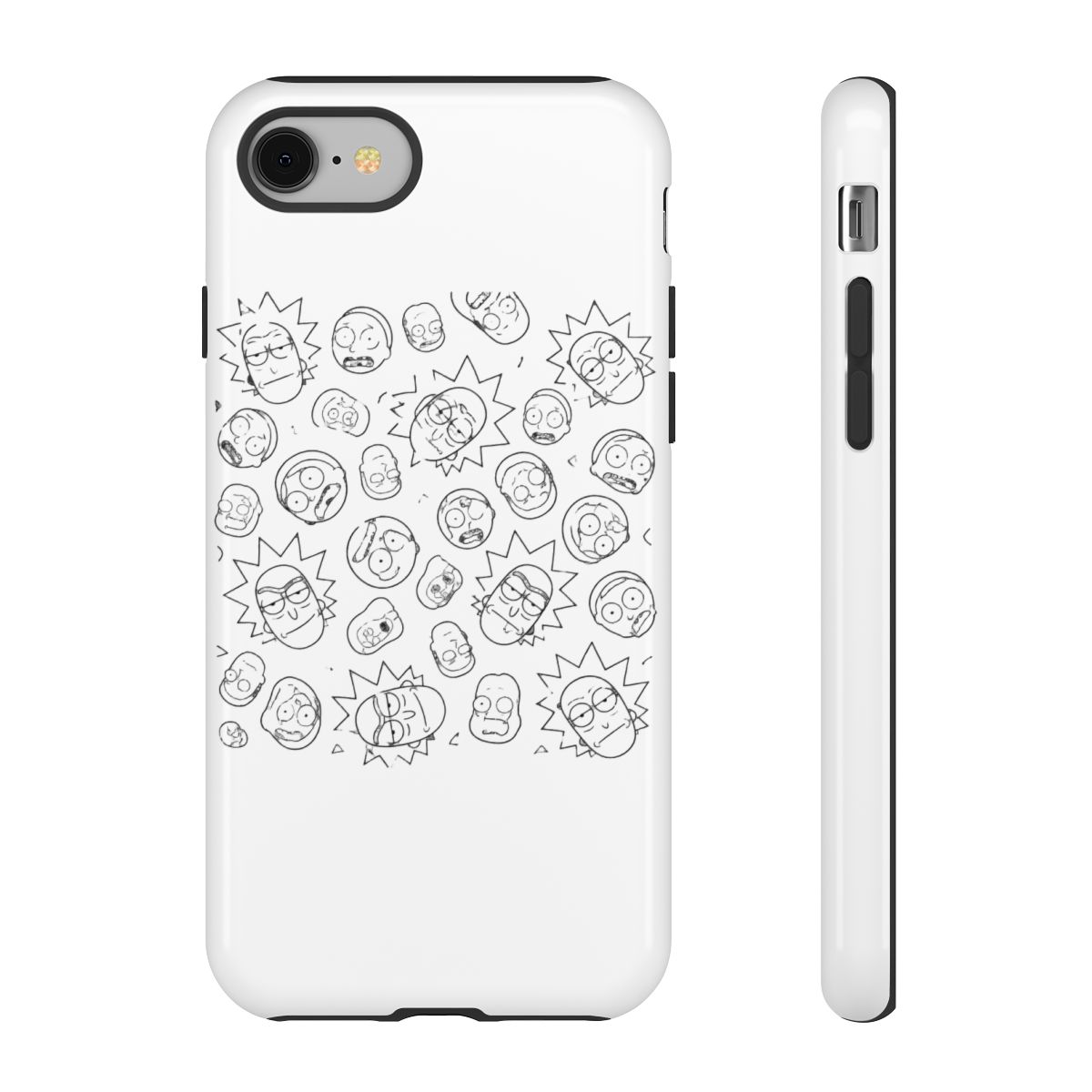 Rick And Morty Smith Family Head Pattern Speck Phone Case - Official phone-cases merchandise
