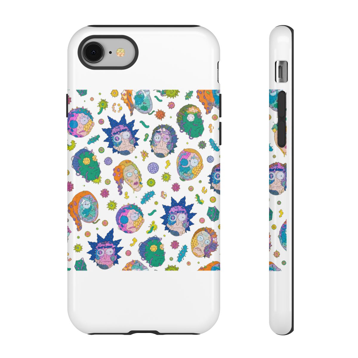 Rick And Morty Infected Smith Family Pattern Phone Case - Official phone-cases merchandise