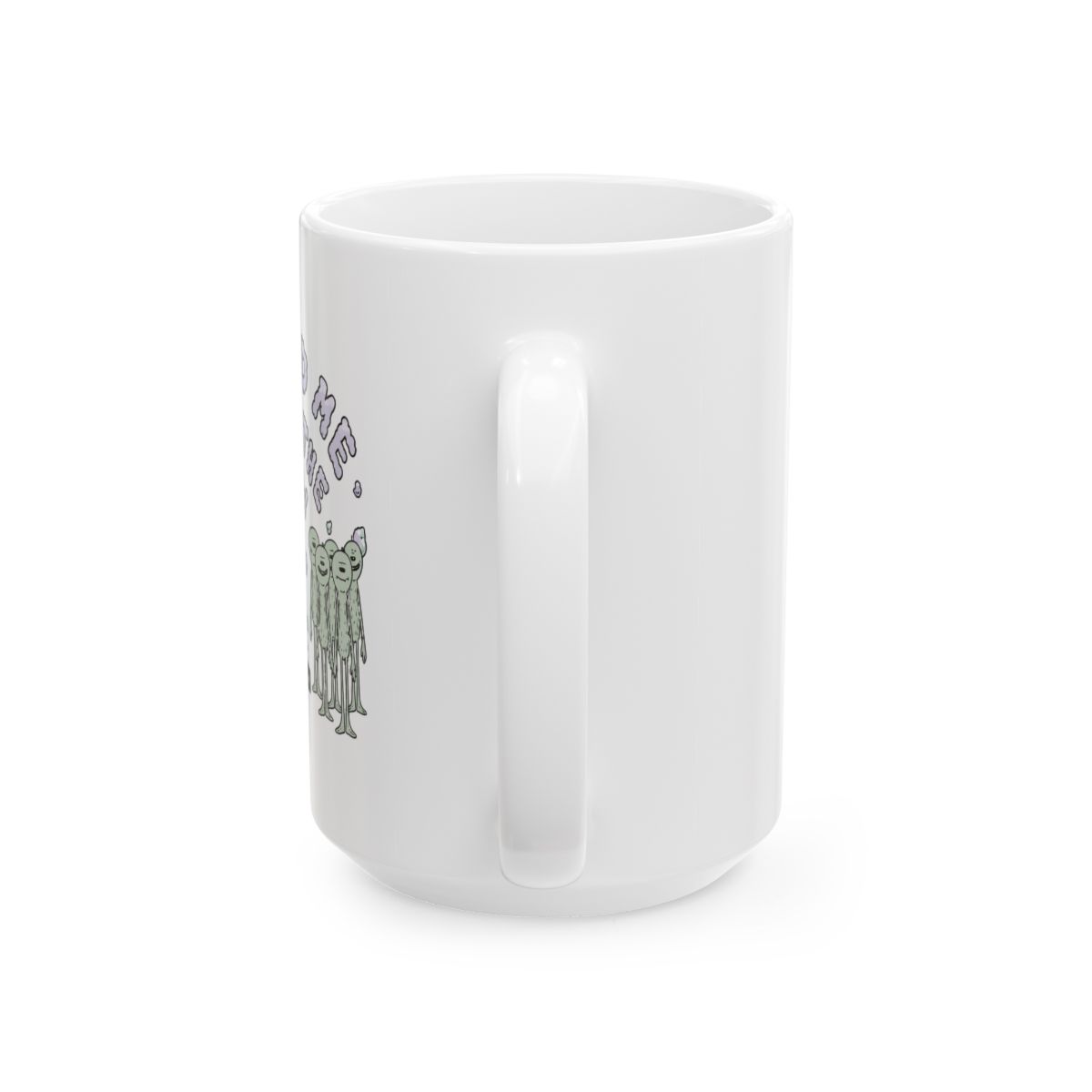 Rick and Morty Shield Me From The Law Giant Coffee Mug - alternate angle 5, merchandise