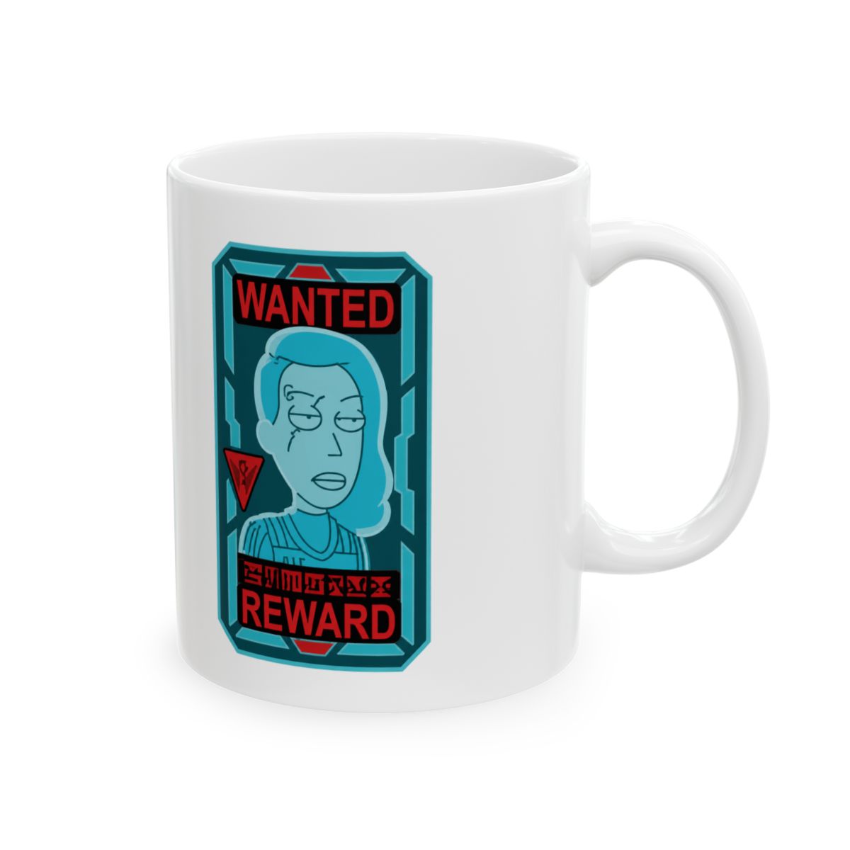 Rick and Morty Space Beth Wanted Mugs Giant Coffee Mug