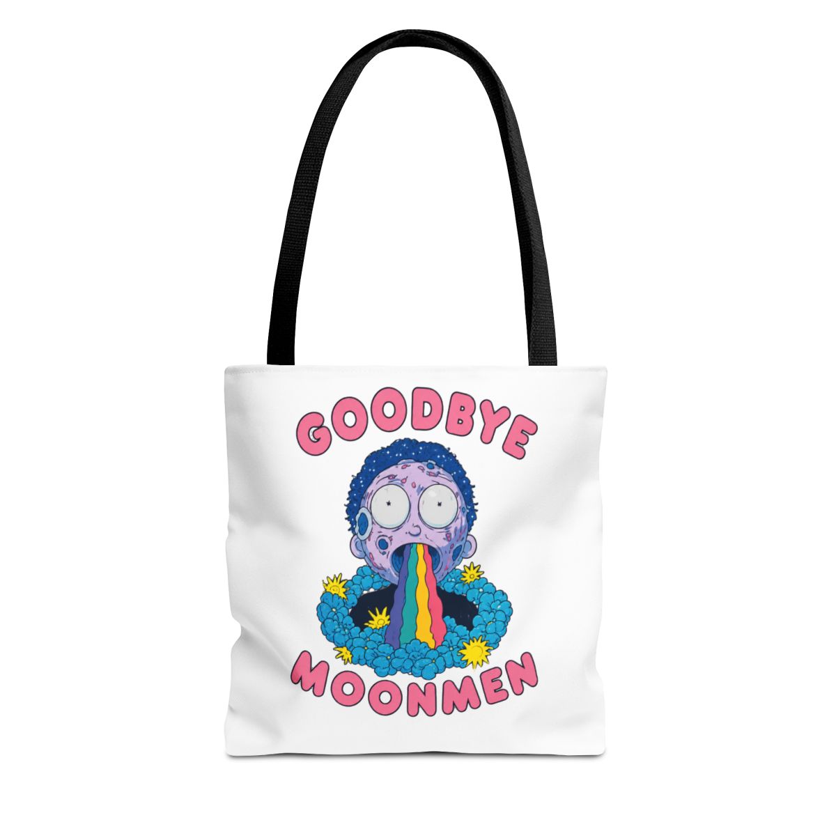 Rick and Morty Goodbye Moonmen Blue Bags