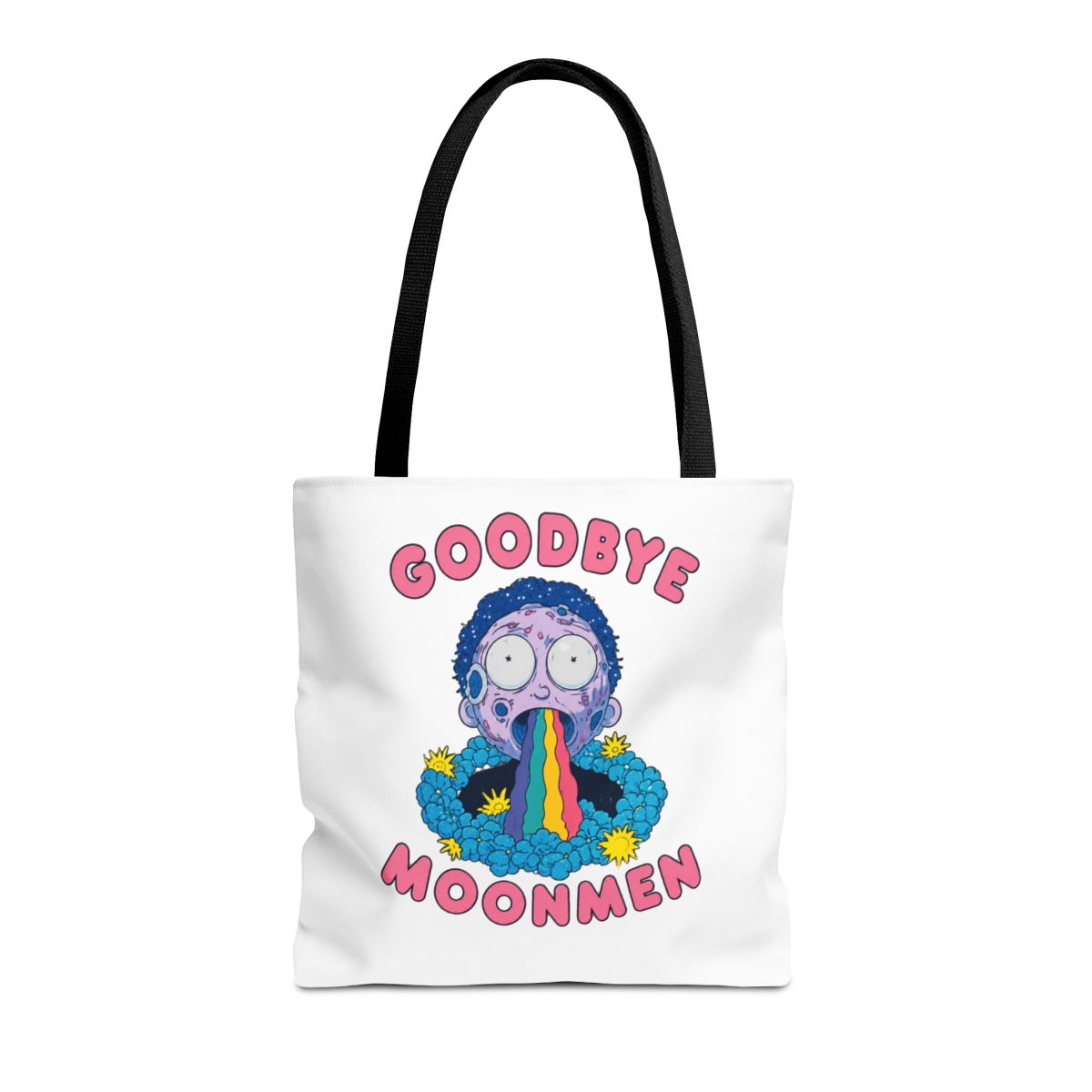 Rick and Morty Goodbye Moonmen Blue Bags - alternate angle 5, merchandise