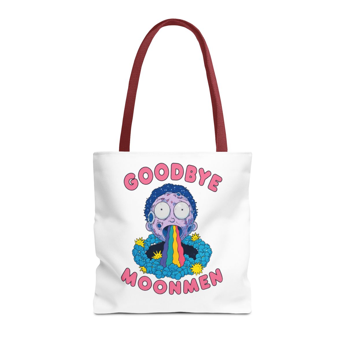 Rick and Morty Goodbye Moonmen Blue Bags - alternate angle 3, merchandise