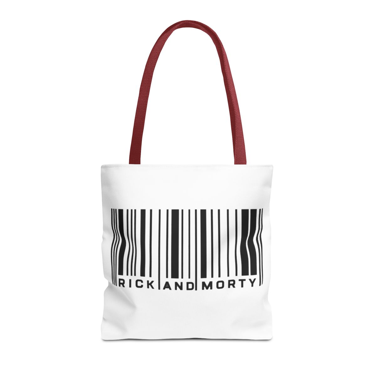 Rick and Morty Bar Code Graphic Bags - alternate angle 5, merchandise