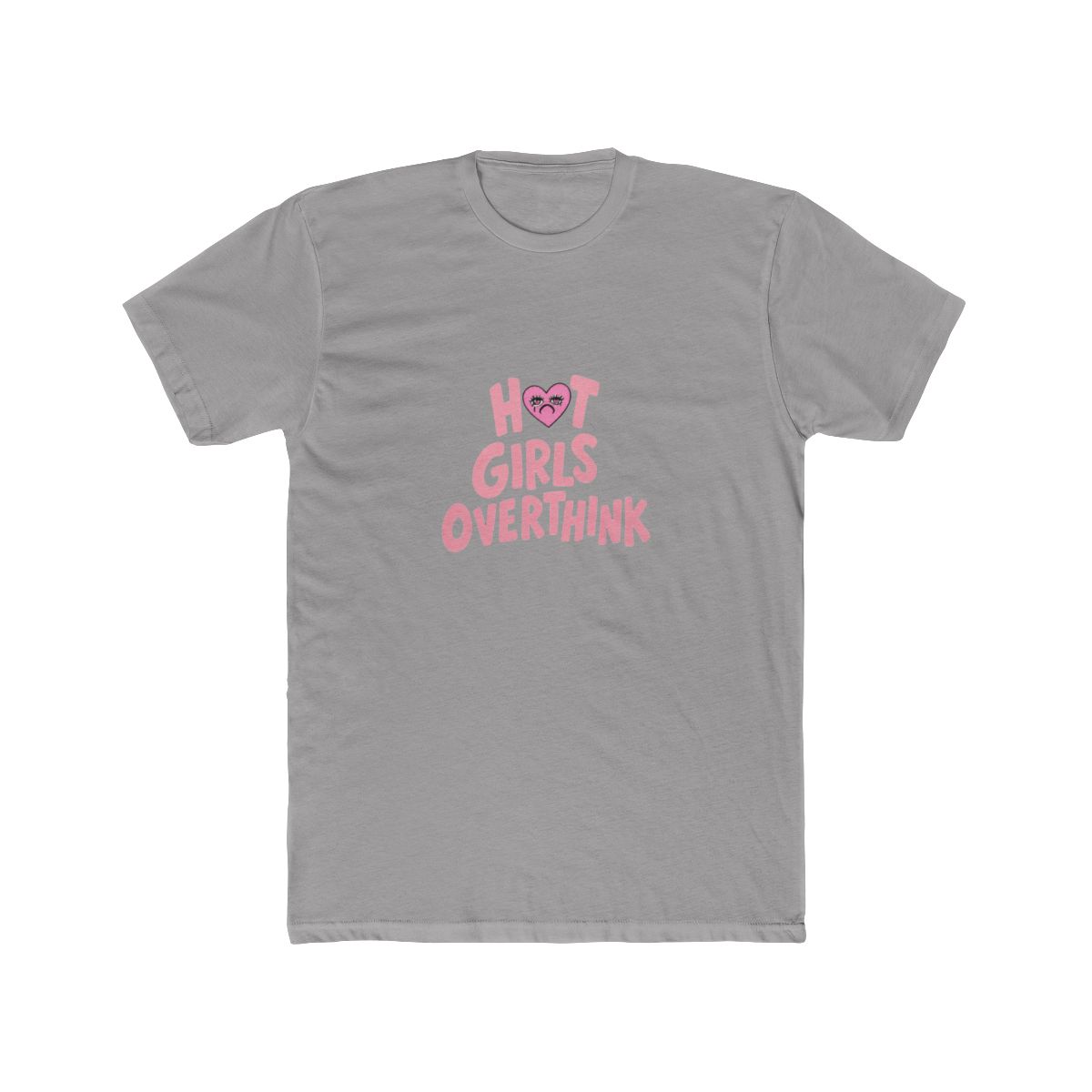 Hot Girls Overthink Longline Baby Tee - Official t-shirts merchandise