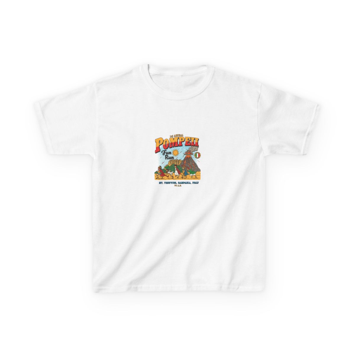 Pompeii Fun Run Kids T-Shirt - Official t-shirts merchandise