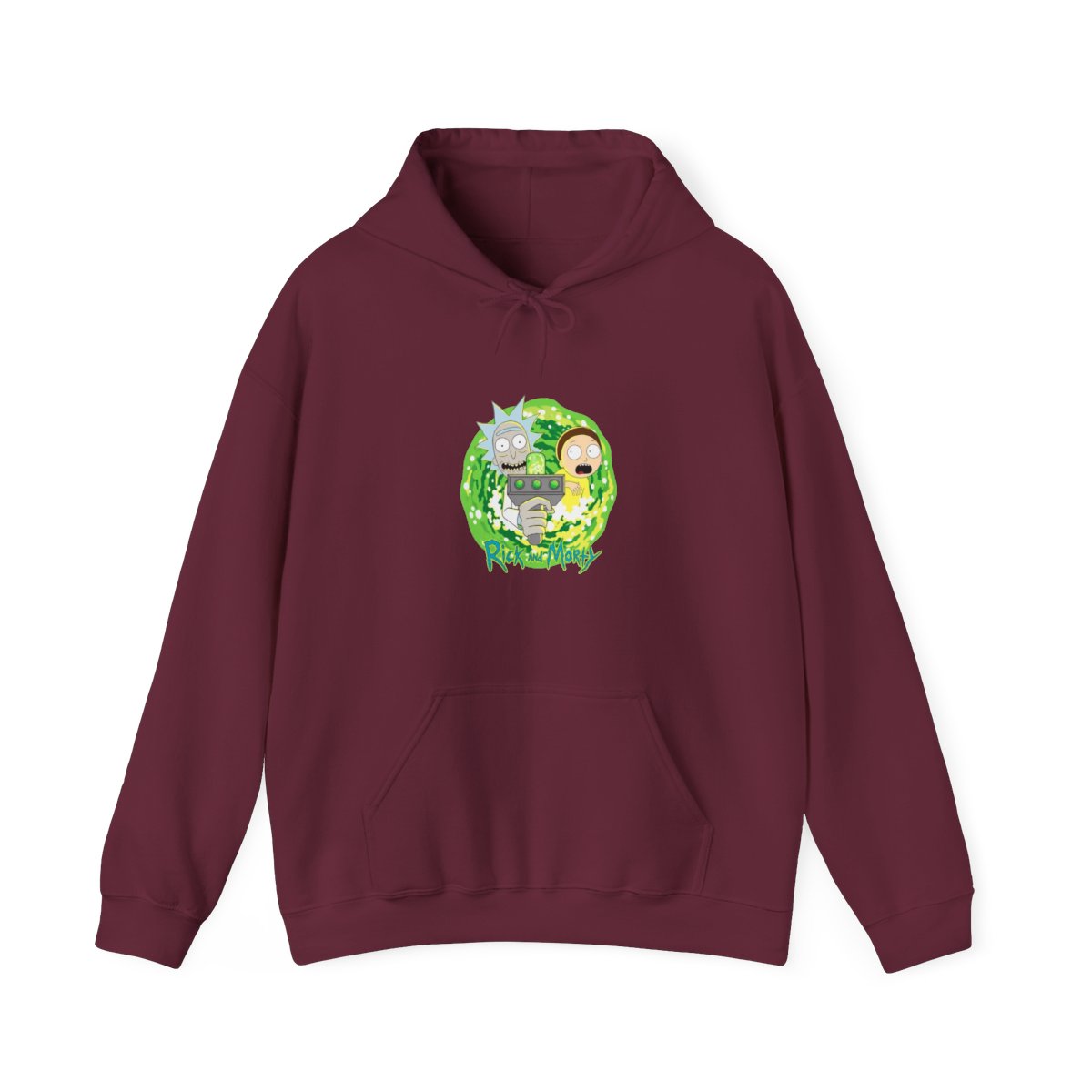 Rick and Morty Graphis Print Hoodie - alternate angle 4, merchandise