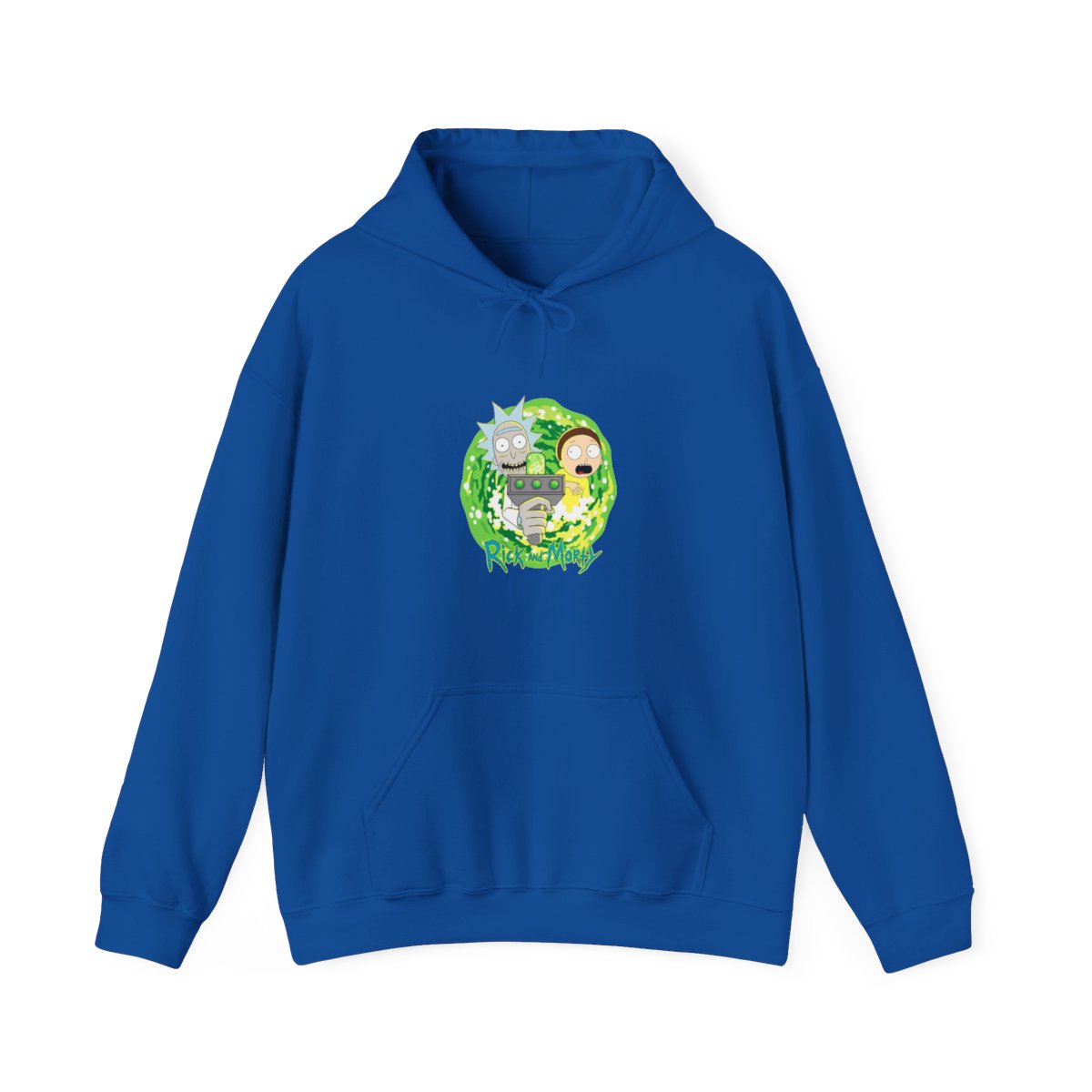 Rick and Morty Graphis Print Hoodie - alternate angle 3, merchandise