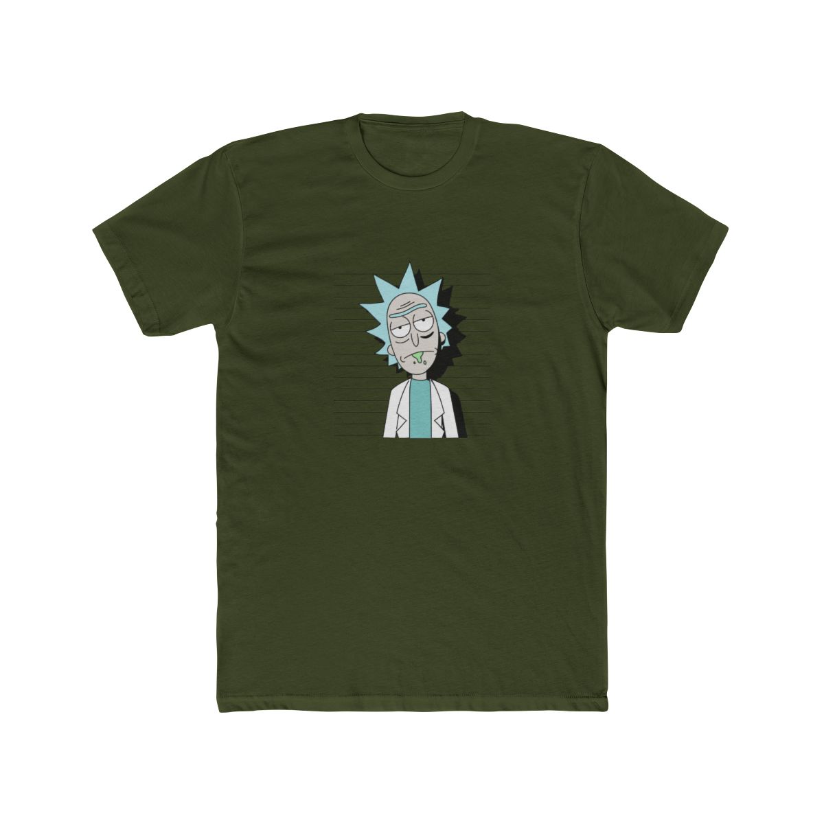Rick Mug Shot T Shirt | Rick and Morty - alternate angle 5, merchandise