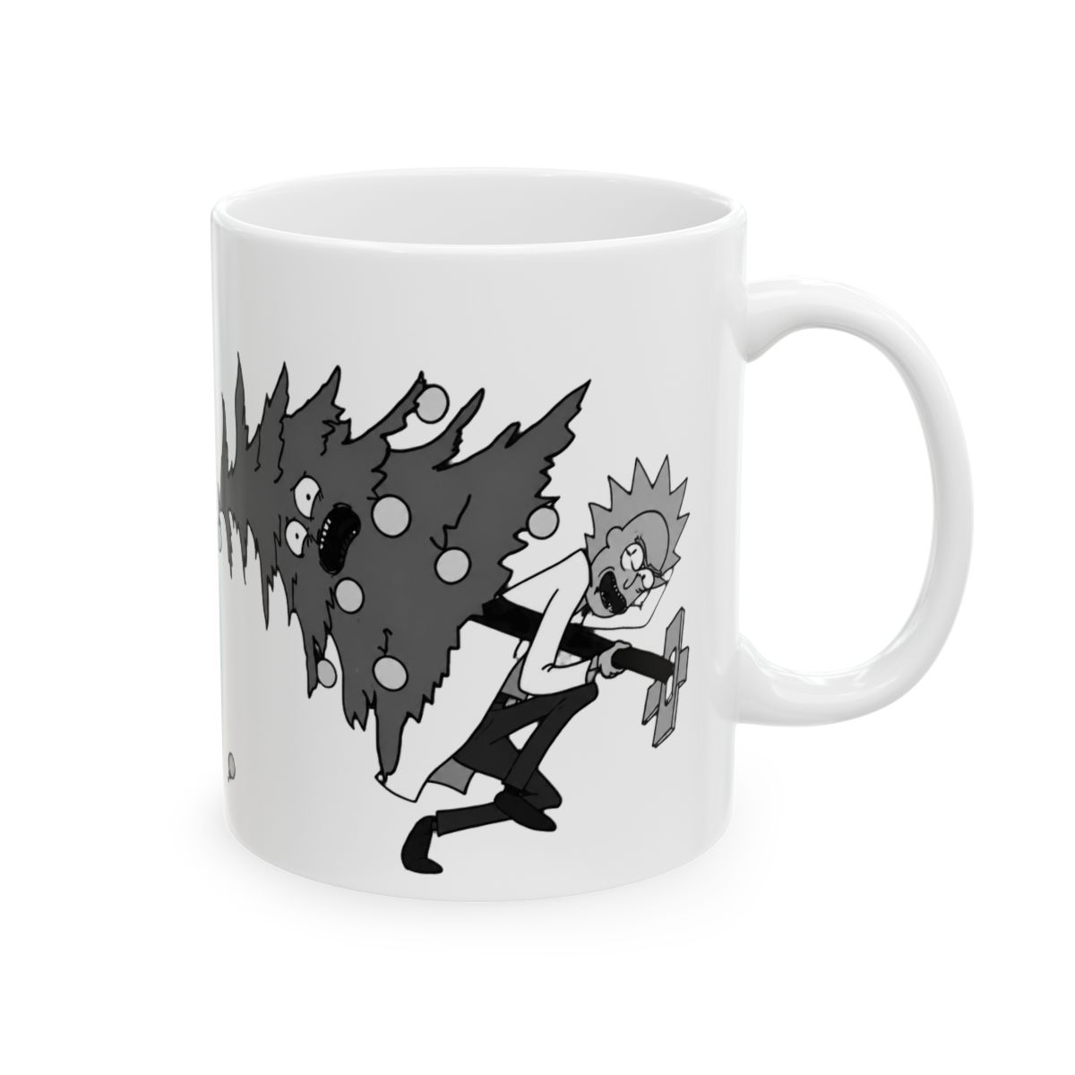 Funny Recursive Mugs Design Ceramic Mug - Coffee Lover Gift | Rick and Morty - Official mugs merchandise
