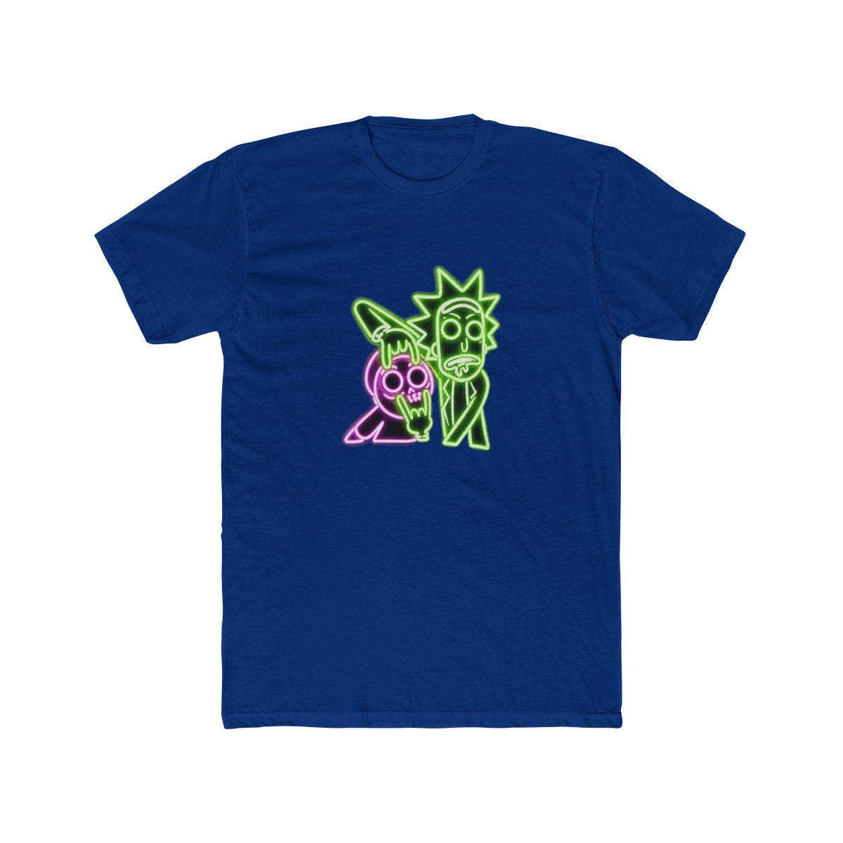 Rick And Morty Neon T Shirt - alternate angle 3, merchandise